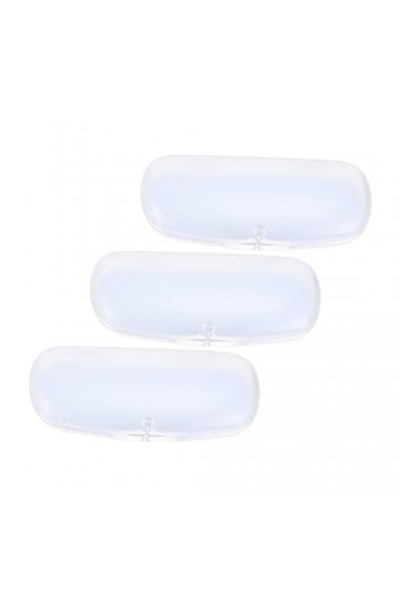 SOIMISS 3 Pcs Étui À Lunettes Voyage Étui À Lunettes Clair En Plastique Shot Lunettes Voyage Étui À Lunettes De Soleil Étui À