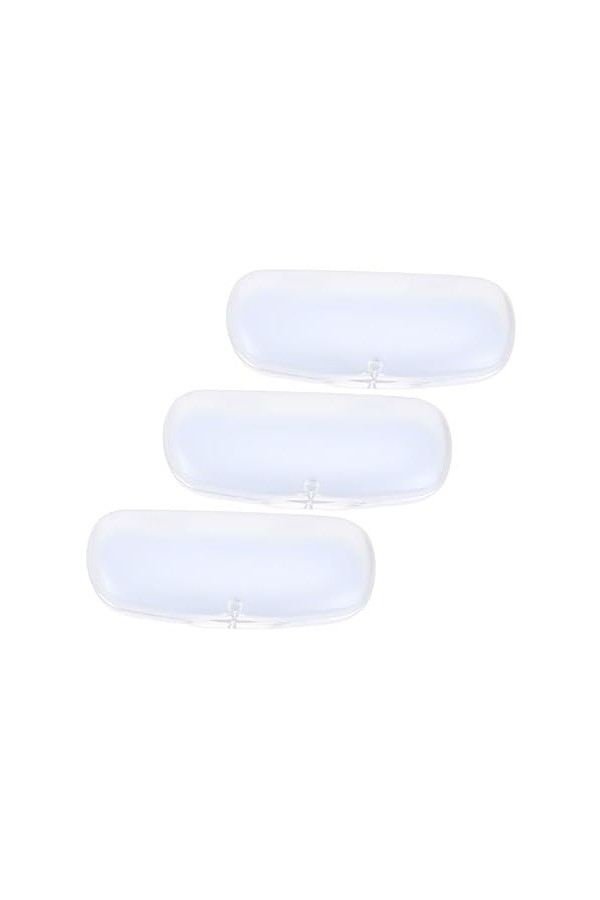 SOIMISS 3 Pcs Étui À Lunettes Voyage Étui À Lunettes Clair En Plastique Shot Lunettes Voyage Étui À Lunettes De Soleil Étui À