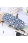 Alvinlite Étui à Lunettes Rigide pour Femmes Tissus à Fleurs Étuis à Lunettes à Fleurs, étui à Lunettes de Protection Boîte à