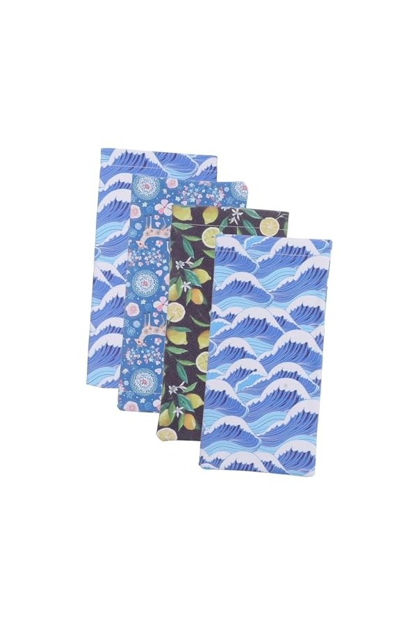 SOIMISS 4 Pièces Sac De Rangement Pour Lunettes Porte-Lunettes De Soleil Étui À Lunettes Lunettes Organisateur Pochette Pour 
