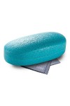 FEFI - Belle coque rigide pour lunettes de sport et de soleil, menthe, L
