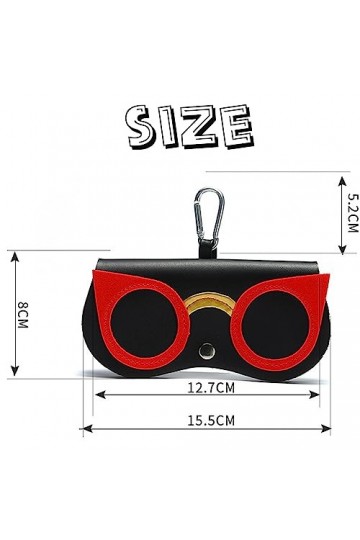 YouYuerÉtui à Lunettes Universel,2PCS Portable Étui à Lunettes de Soleil,Étui de Rangement pour Lunettes,Sac à Lunettes Porta