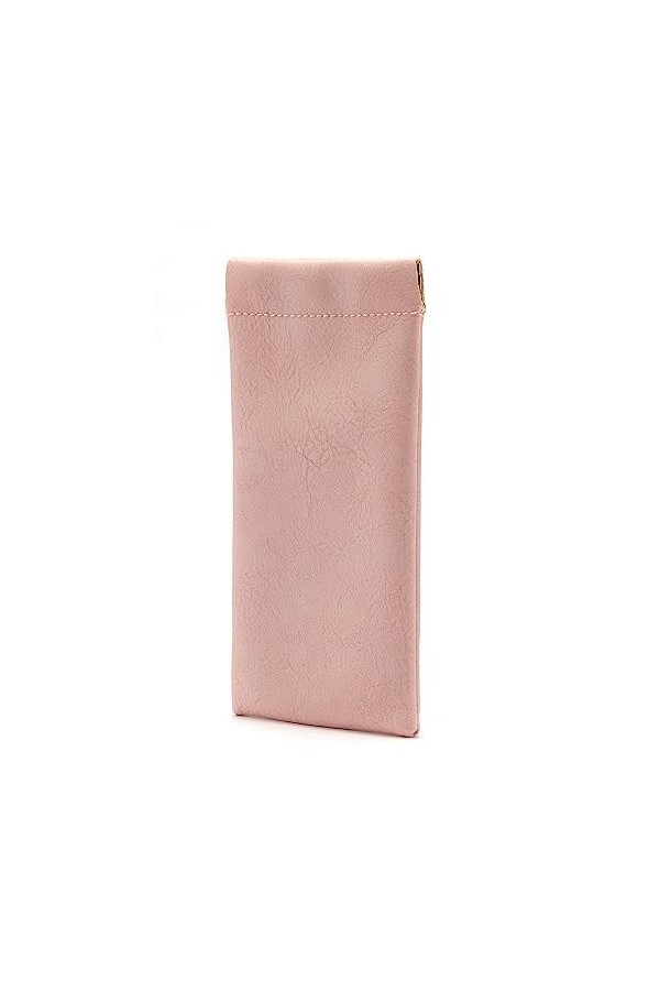 Cyxus Étui à lunettes souple pour homme et femme, Rose, M