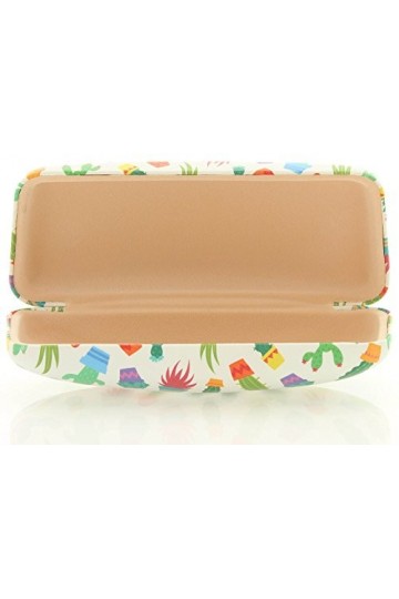 Étui à lunettes Sweet Cactus mix white