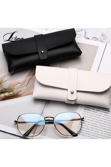 Étui à lunettes femmes cuir souple lunettes sac Portable lunettes de soleil boîte sac Color : As Pic Show-03, Size : 1SIZE 
