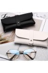 Étui à lunettes femmes cuir souple lunettes sac Portable lunettes de soleil boîte sac Color : As Pic Show-03, Size : 1SIZE 