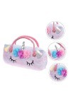 ABOOFAN À Lunettes Licorne Étuis À Lunettes À Coque Rigide Organisateur De Stockage De Lunettes À Lunettes De Soleil Rigide P