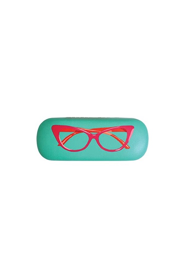 Portico Designs Glasses Case Étuis à Lunettes, Turquoise, Standard Size Femme