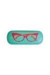 Portico Designs Glasses Case Étuis à Lunettes, Turquoise, Standard Size Femme