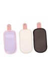 Healifty 3 Pièces Étui Portable Étuis Voyage Support De Glace Mode Magasin De Cosmétiques Maison Couleur Extérieur Bouton Org