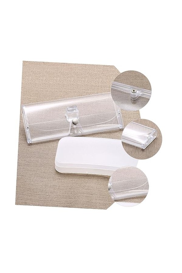 Vaguelly 10 Pièces À Lunettes Transparent Conteneurs En Plastique Lunettes À Shot En Plastique De Rangement De Lunettes De So