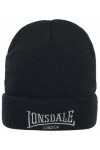 Lonsdale Dundee Bonnet Beanie, Noir, Taille Unique Mixte