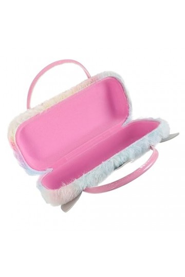 Hoement Étuis Pour Lentes Licorne À Lunettes Sac À Main Le Sac Fourre-Tout Totes Licorne À Lunettes En Peluche Licorne À Lune