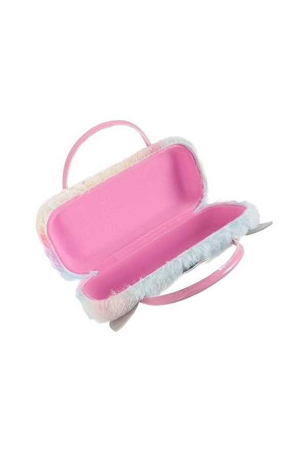 Hoement Étuis Pour Lentes Licorne À Lunettes Sac À Main Le Sac Fourre-Tout Totes Licorne À Lunettes En Peluche Licorne À Lune