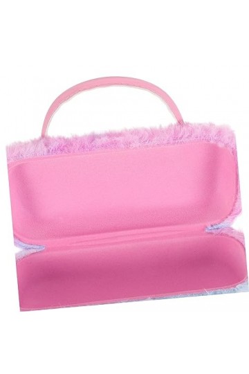 Hoement Étuis Pour Lentes Licorne À Lunettes Sac À Main Fourre-Tout Sac Fourre-Tout En Peluche Licorne À Lunettes Voyage À Lu