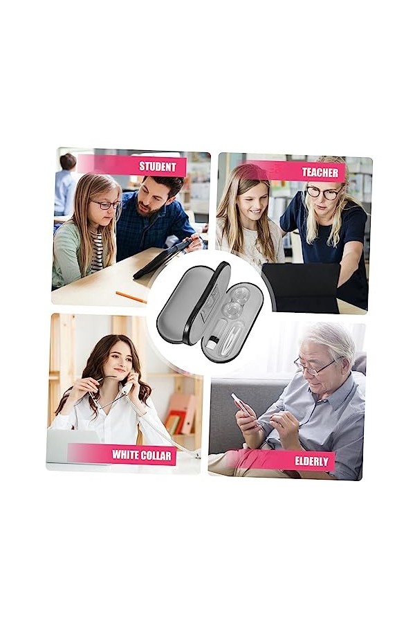 Lurrose 1 Ensemble Double Couche Étui À Lunettes Étui À Lunettes Extérieur Étui Rigide Pour Lunettes De Soleil Fine Polaire N