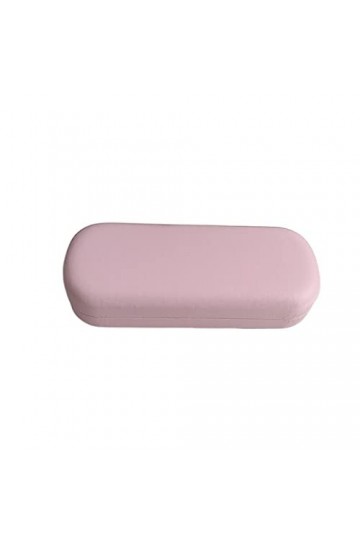 Boîte de Stockage Unisexe Boîtier de Lunettes de Couleur Unie Simple Portable Portable Anti-Pression Boîte de Rangement des L