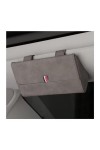 Accessoires Pride pour femmes Étui à lunettes de voiture en cuir, boîte de rangement de lunettes de soleil, sac de rangement 