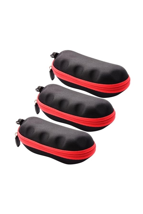 GALPADA À Lunettes De Voyage 3 Pièces Protection De Lunettes De Soleil À Lunettes Cadre De Lunettes Portable