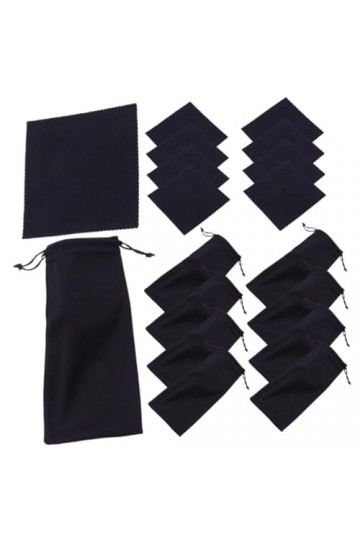 NIYANGLE Mode 20 Ensembles De Lunettes De Soleil Sac De Voyage Pour Lunettes De Soleil Sacs À Lunettes Sacs À Lunettes Souple