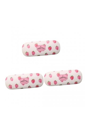 SOIMISS 3 Pcs Étui À Lunettes De Soleil Coque Rigide Lunettes Organisateur Lunettes Organisateur De Stockage Fraise Étui À Lu
