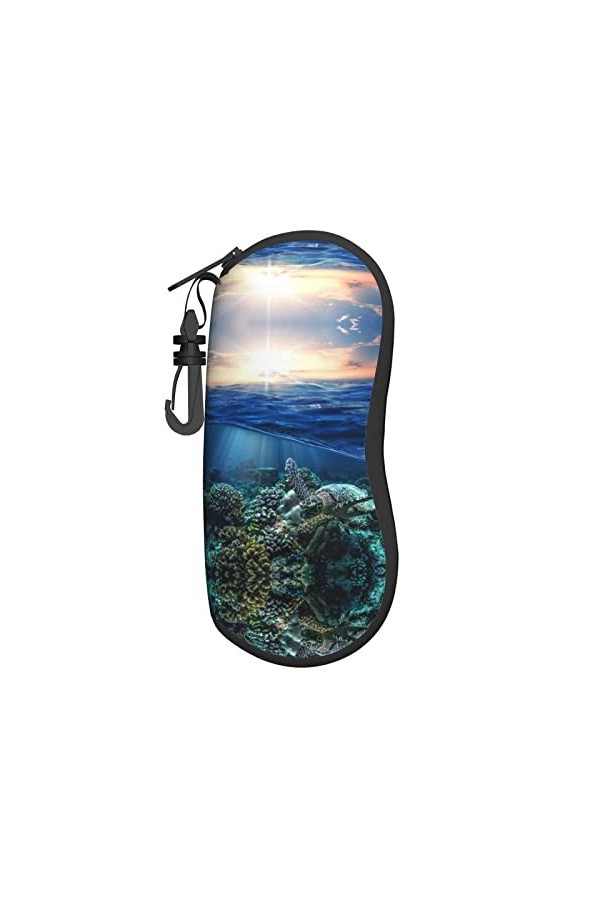 ESASAM Peinture murale dextérieur ultra légère et pratique - Sac à lunettes souple design vertical - Protégez vos lunettes