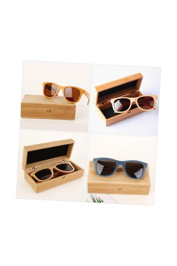 COHEALI Étui À Lunettes De Stockage Cas Pour Lunettes Étui En Verre Lunettes Étui De Rangement Contenant De Lunettes Étui À L