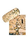 von Lilienfeld Étui Lunettes Gustav Klimt : Larbre de vie Boîte Robuste Étui Lunettes de Soleil Chiffon de Nettoyage Art