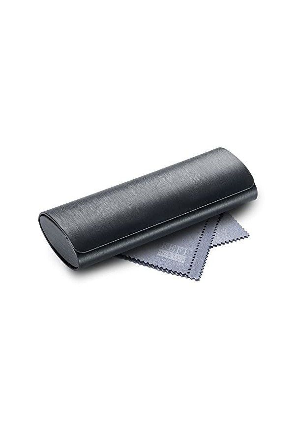 FEFI - Étui à lunettes rigide classique en aspect soie