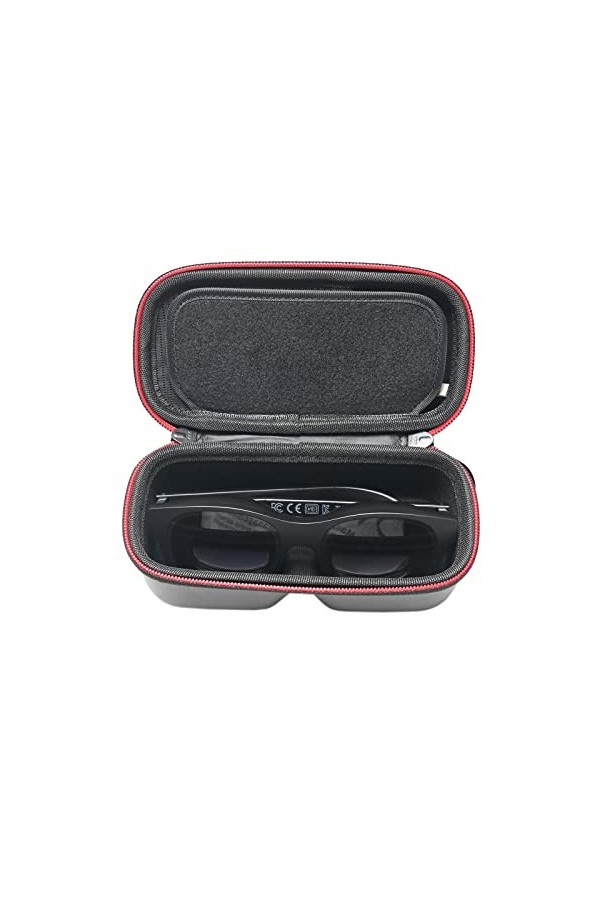 RLSOCO Étui à lunettes de soleil-étui en cuir pour Lunettes Xreal Air AR/air 2, lunettes intelligentes
