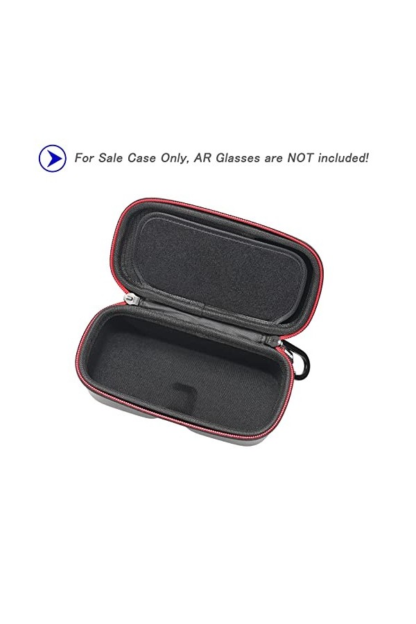 RLSOCO Étui à lunettes de soleil-étui en cuir pour Lunettes Xreal Air AR/air 2, lunettes intelligentes