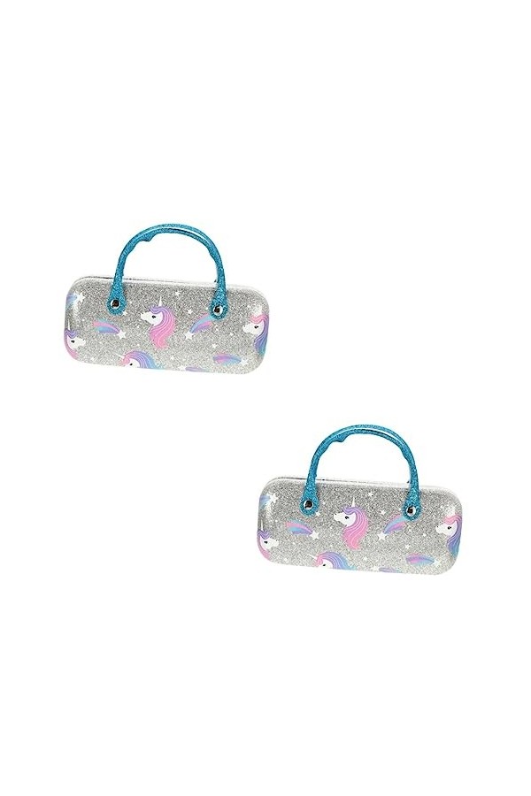 Lurrose 2 Pièces Étui À Lunettes Portable Lunettes Pour Enfants Étui À Lunettes De Soleil Étui À Lunettes Mignon Étui À Lunet
