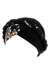 WWricotta Bonnet De Nuit en Satin - Bonnet Turban Foulard Cancer Chimio Bonnet Chimio Turban Africain ÉCharpe De TêTe Casquet