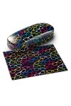 FEFI - Étui à lunettes rigide avec chiffon en microfibre assorti, Noir , M