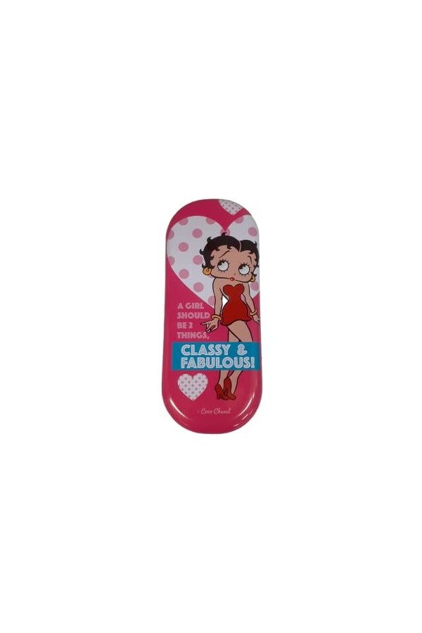 Betty Boop Étui à lunettes élégant et fabuleux