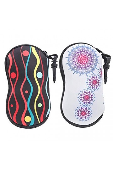 RiToEasysports Étui de Transport étanche pour Lunettes de Soleil Boîte de Protection pour Lunettes de Soleil en néoprène avec