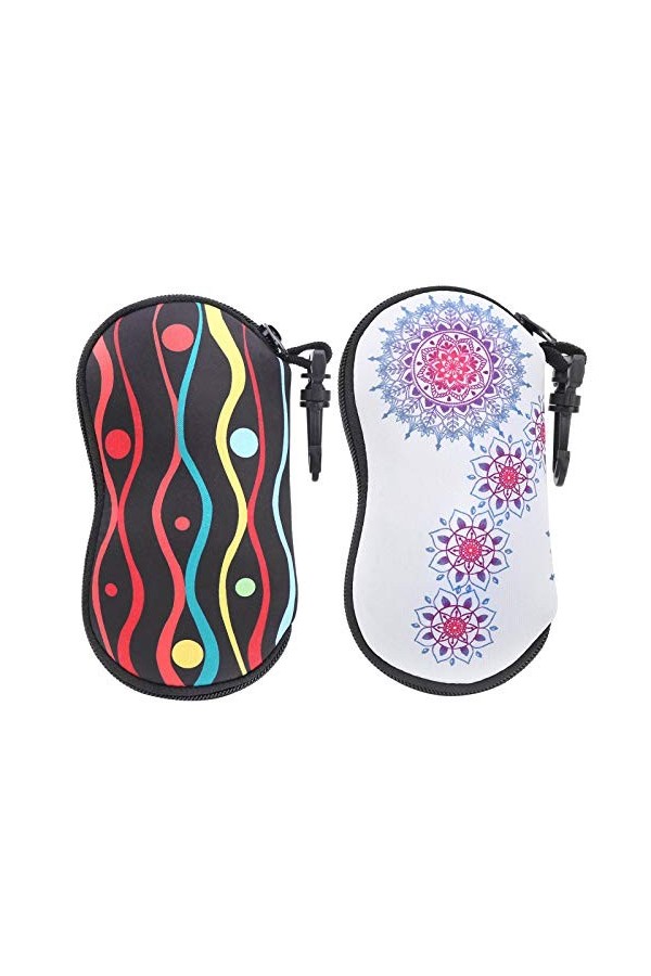 RiToEasysports Étui de Transport étanche pour Lunettes de Soleil Boîte de Protection pour Lunettes de Soleil en néoprène avec