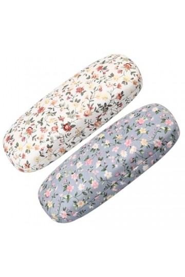 USHOBE 2 Pièces Étui À Lunettes Pour Lunettes De Soleil Étuis De Rangement Pour Lunettes Étui À Lunettes Pour Femmes Étui À L