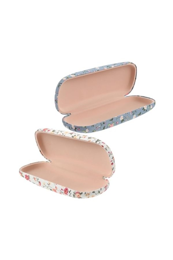 HOMSFOU 2 Pièces Étui À Lunettes De Soleil Lunettes De Soleil Lunettes Lunettes Support De Rangement Porte-Lunettes Pratique