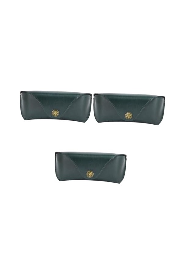 USHOBE 3 Pièces Étui à Lunettes Étui à Lunettes De Soleil Lunettes De Soleil De Quai Pour Femmes Rangement De Lunettes De Sol
