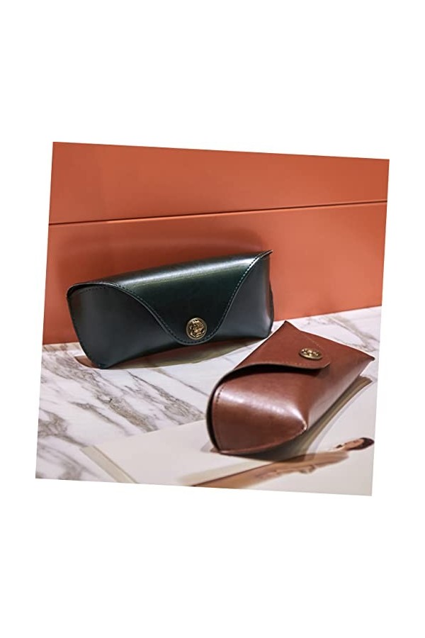 USHOBE 3 Pièces Étui à Lunettes Étui à Lunettes De Soleil Lunettes De Soleil De Quai Pour Femmes Rangement De Lunettes De Sol