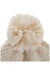 Roxy Tonic-Bonnet à Pompon Femme, Angora, FR Unique Taille Fabricant : 1SZ 
