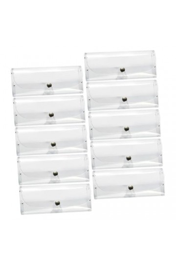 NOLITOY 10 Pièces Lunettes De Soleil Boîte En Verre Étui Pour Lunettes Femmes Étui À Lunettes De Voyage Étuis À Lunettes De S
