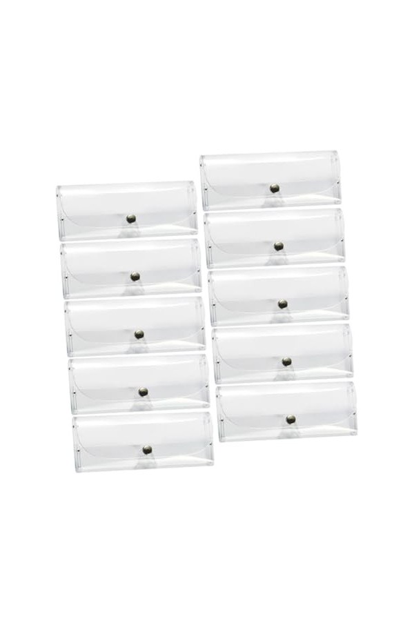 NOLITOY 10 Pièces Lunettes De Soleil Boîte En Verre Étui Pour Lunettes Femmes Étui À Lunettes De Voyage Étuis À Lunettes De S