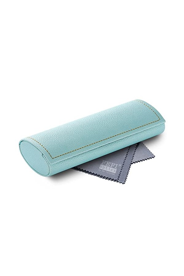 FEFI - Étui à lunettes robuste PASTELL, bleu clair, M