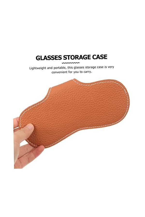 SOIMISS Lunettes Sac En Plein Air Lunettes Femmes De Étuis À Lunettes Dames Étui À Lunettes De Soleil En Cuir Étui À Lunettes
