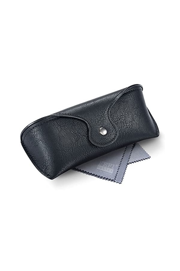 FEFI ® - Étui à lunettes - Homme - noir -