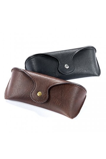 FEFI ® - Étui à lunettes - Homme - noir -