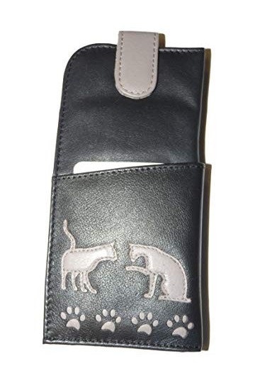 Mala Leather - Étui à Lunettes - Femme Noir Noir