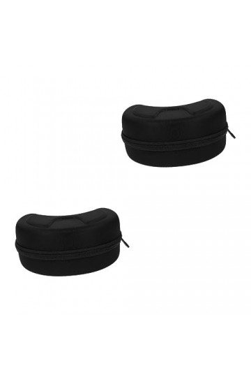 SOIMISS 2 Pièces Étui À Lunettes Lunettes De Soleil À La Mode Bijoux Organisateur Boîte Grande Trousse De Maquillage Sac Orga